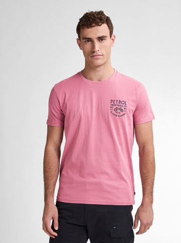 Petrol Industries Koszulka w kolorze różowym