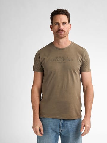 Petrol Shirt in Hellbraun