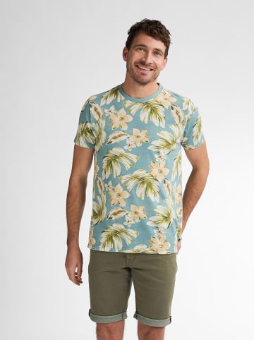 Petrol Shirt in Türkis/ Grün