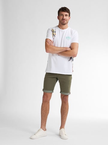 Petrol Shirt in Weiß