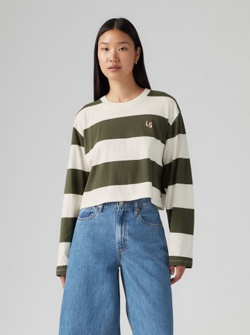 Levi's Longsleeve in Creme/ Khaki