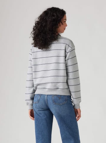 Levi's Sweatshirt in Hellgrau/ Dunkelblau