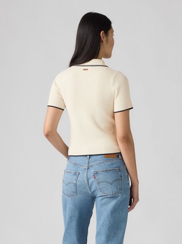 Levi's Koszulka polo w kolorze kremowym