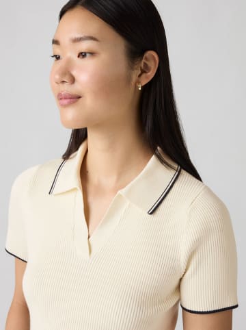 Levi's Koszulka polo w kolorze kremowym