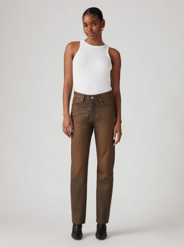 Levi's Dżinsy "501" - Regular fit - w kolorze brązowym