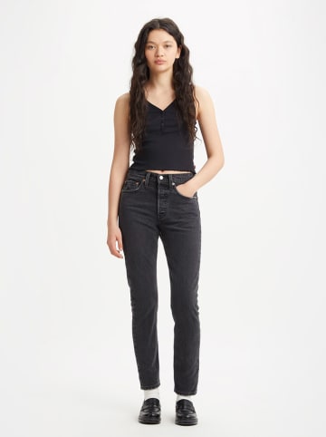Levi's Dżinsy "501" - Skinny fit - w kolorze czarnym