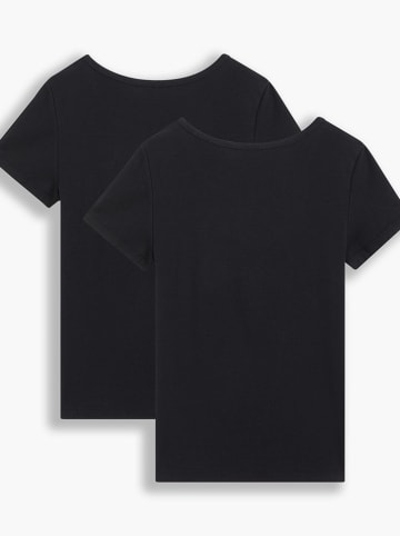 Levi's 2er-Set: Shirts in Schwarz