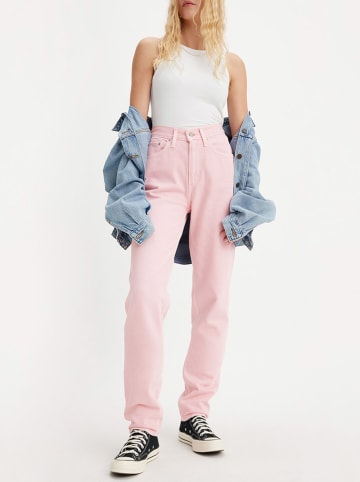 Levi's Spijkerbroek "80S" - mom fit - lichtroze