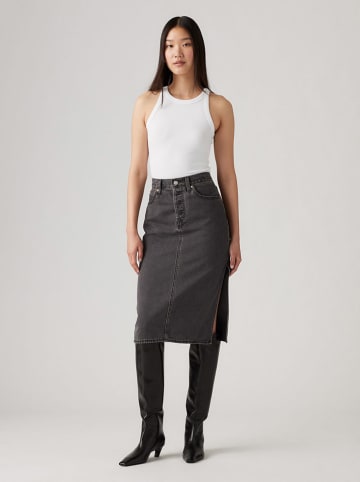 Levi's Jeansrock in Anthrazit
