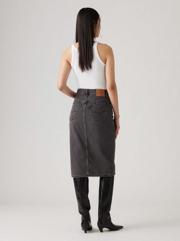 Levi's Jeansrock in Anthrazit