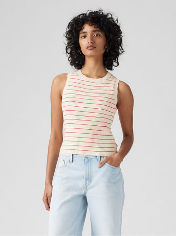 Levi's Top in Creme/ Rot