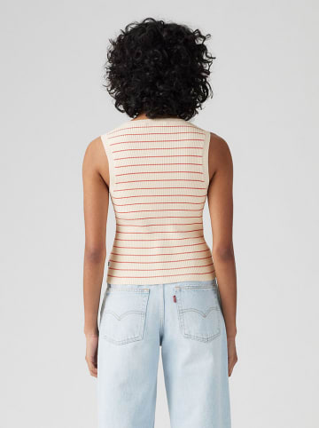 Levi's Top in Creme/ Rot