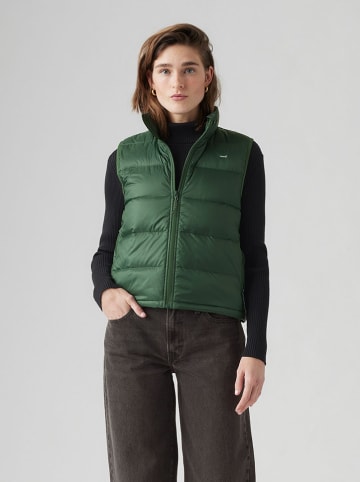 Levi's Steppweste in Grün