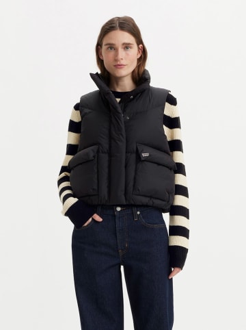 Levi's Daunenweste in Schwarz