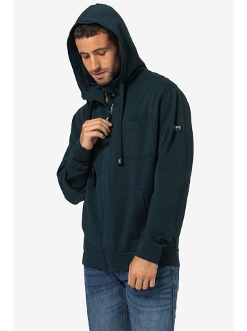super.natural Sweatjacke "Solution" in Dunkelblau