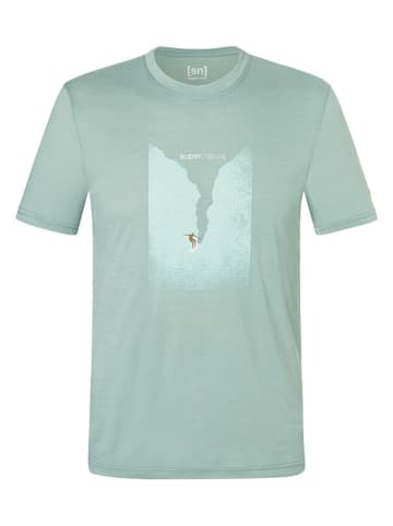 super.natural Funktionsshirt "The Wave" in Grün