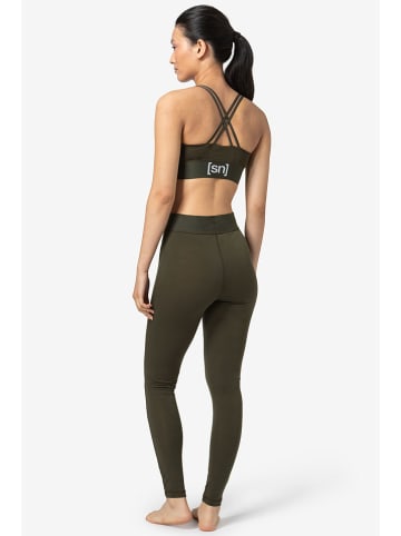 super.natural Funktionsleggings "Tundra175" in Khaki
