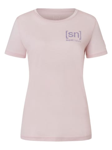 super.natural Funktionsshirt "Lines" in Rosa