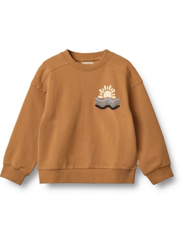Wheat Sweatshirt "Sander" in Hellbraun