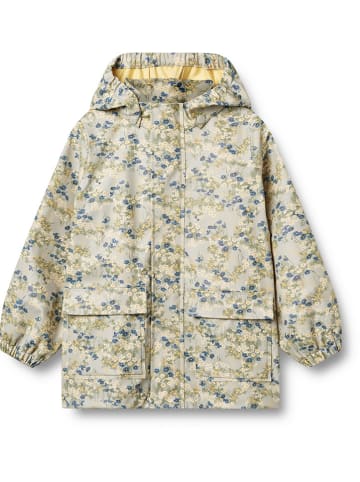 Wheat Regenjacke "Ollo" in Beige/ Grün