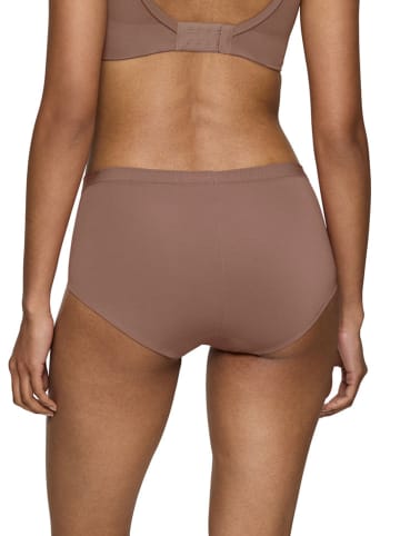 Triumph Pełne figi high waist w kolorze brązowym