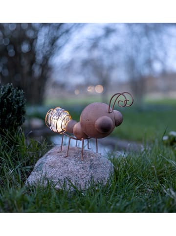 STAR Trading Ledsolardecoratie "Oxida" lichtbruin - (B)20,5 x (H)15,5 cm