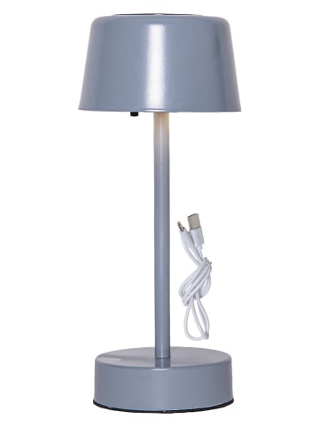 STAR Trading Solarna lampa LED "Solei" w kolorze szarym - 12 x 26,5 cm