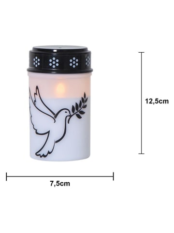 STAR Trading LED-Grablicht "Dove" in Weiß