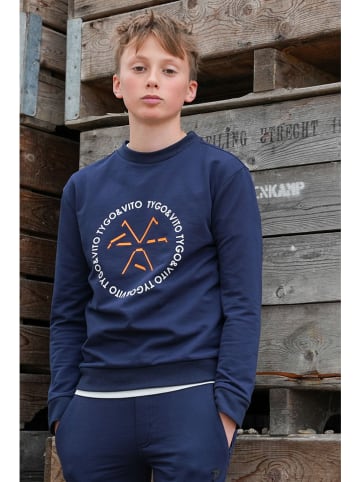 Tygo & Vito Sweatshirt "Nash" in Dunkelblau