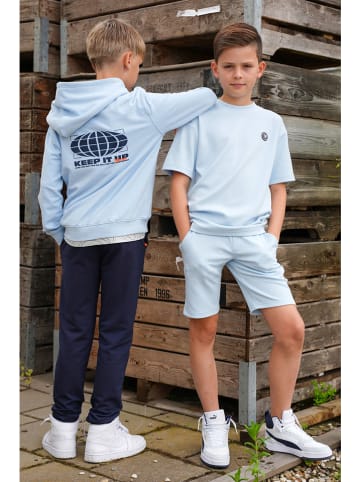Tygo & Vito Hoodie "Nigel" in Hellblau