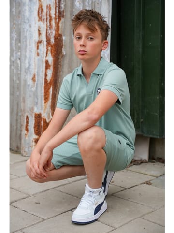 Tygo & Vito Poloshirt "Denver" in Grün