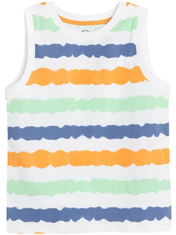 COOL CLUB Top wit/meerkleurig