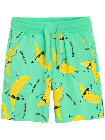 COOL CLUB 2er-Set: Shorts in Schwarz/ Grün
