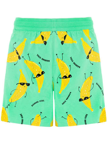 COOL CLUB 2-delige set: shorts zwart/groen