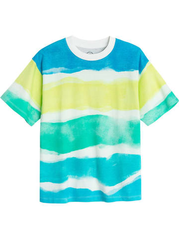 COOL CLUB Shirt in Blau/ Weiß