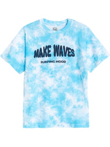 COOL CLUB Shirt blauw/wit