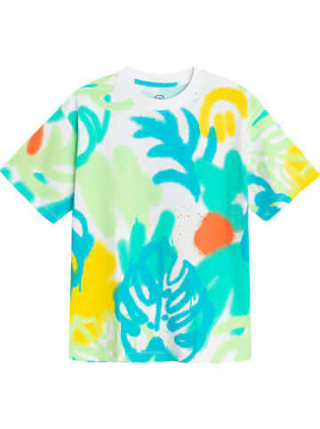 COOL CLUB Shirt in Blau/ Weiß