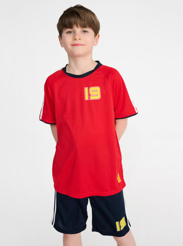COOL CLUB 2-delige outfit rood/donkerblauw