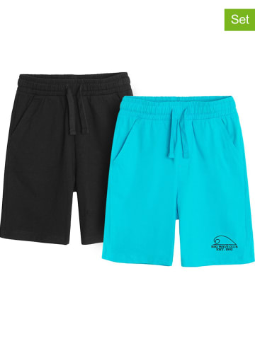 COOL CLUB 2-delige set: shorts turquoise/zwart
