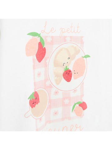 COOL CLUB 2er-Set: Longsleeves in Weiß/ Rosa