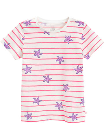COOL CLUB Shirt in Weiß/ Rosa