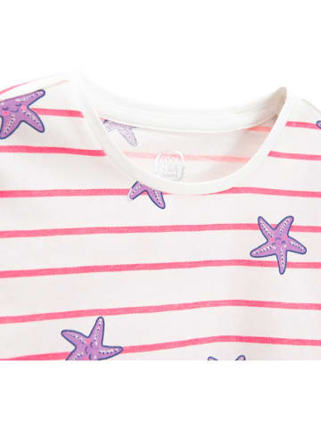 COOL CLUB Shirt in Weiß/ Rosa