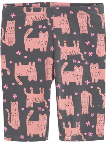 COOL CLUB 2-delige set: leggings antraciet/lichtroze