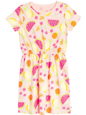 COOL CLUB Kleid in Rosa/ Gelb