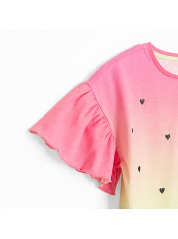 COOL CLUB 2tlg. Badeoutfit in Rosa/ Gelb