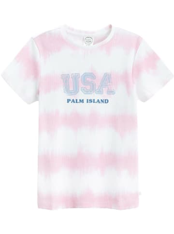 COOL CLUB Shirt in Weiß/ Rosa