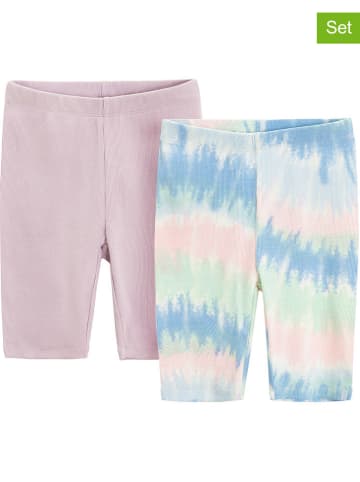 COOL CLUB 2-delige set: leggings lichtblauw/lichtroze/groen