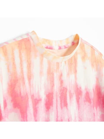 COOL CLUB Shirt in Rosa/ Weiß/ Orange