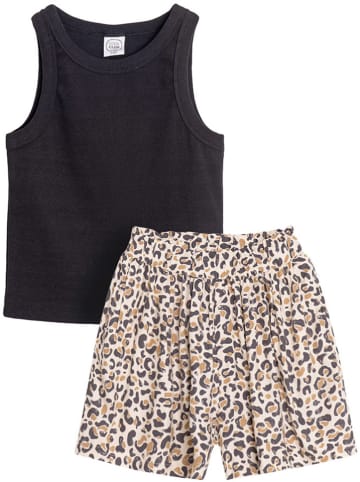 COOL CLUB 2tlg. Outfit in Schwarz/ Beige