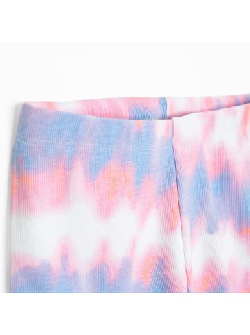 COOL CLUB Leggings in Weiß/ Rosa/ Hellblau